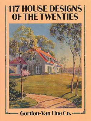 cover image of 117 House Designs of the Twenties